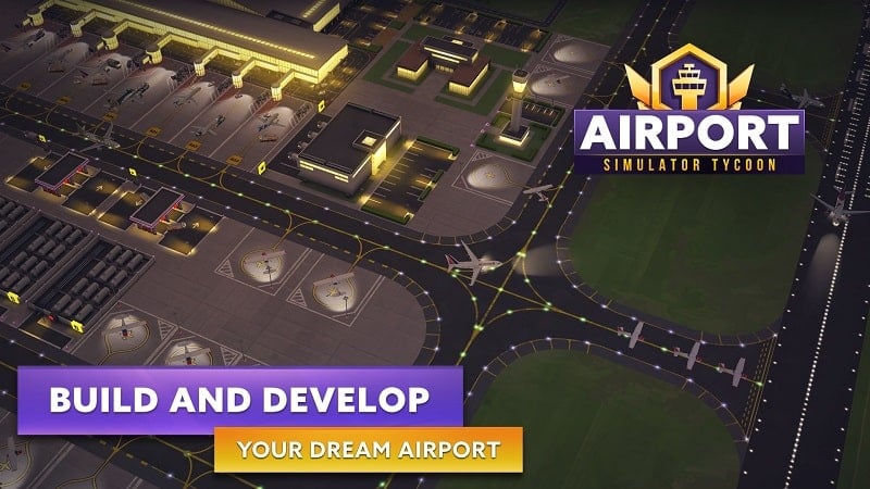 Tải game hack Airport Simulator Tycoon MOD APK (Vô hạn tiền) 1.02.0602