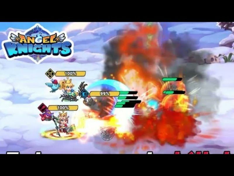 Tải game hack AngelKnights MOD APK (Menu, Bất tử/Sát thương/Tốc độ) 2.21.92