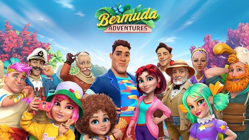 Tải game hack Bermuda Adventures MOD APK (Vô hạn kim cương) 1.14.1