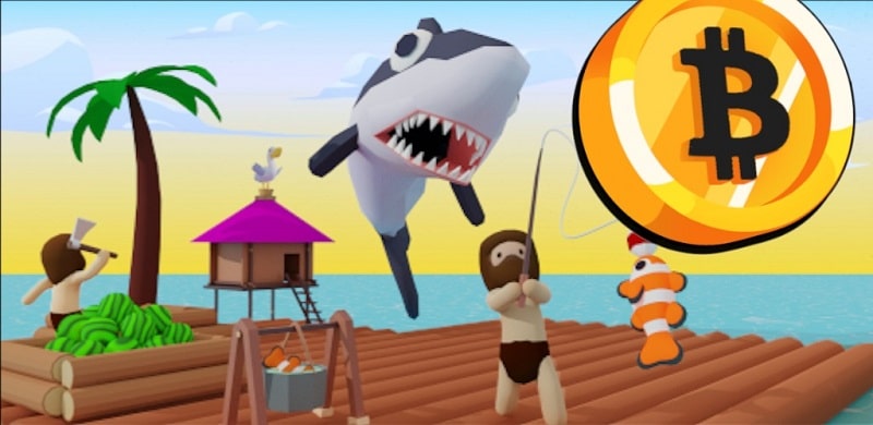 Tải game hack Bitcoin Castaway MOD APK (Miễn phí nâng cấp/Mở khóa) 0.0.25