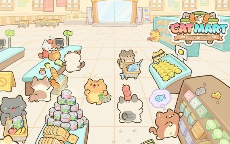 Tải game hack Cat Mart MOD APK (Miễn phí mua sắm/Nhận thưởng) 1.2.4