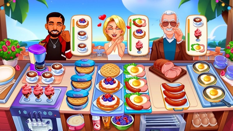 Tải game hack Cooking Dream MOD APK (Vô hạn tiền) 8.17.283