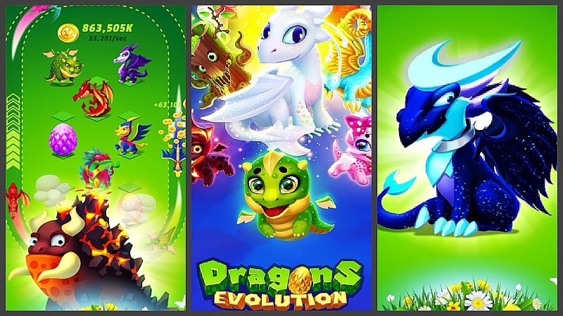 Tải game hack Dragons Evolution MOD APK (Kích hoạt Boost) 2.5.6