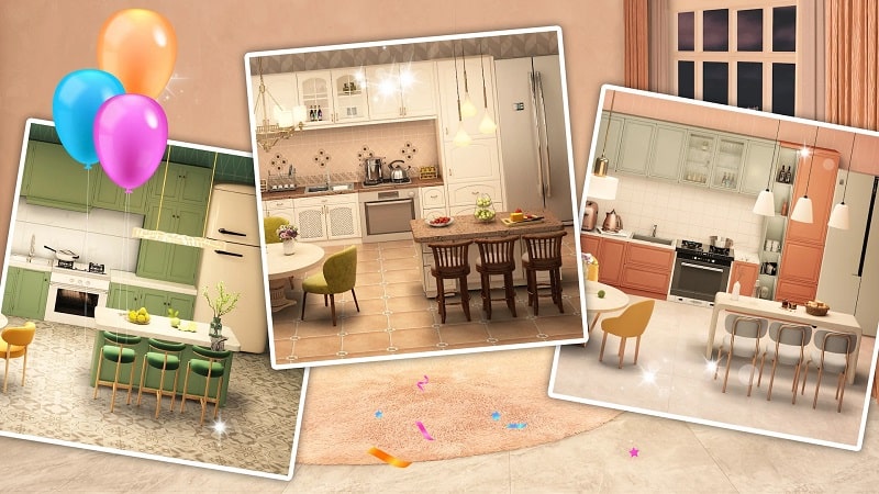 Tải game hack Dream House Design: Tile Match MOD APK (Vô hạn tiền, mở khóa) 3.2.1