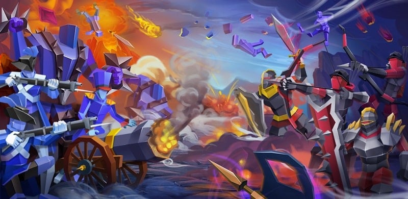 Tải game hack Epic Battle Simulator 2 MOD APK (Vô hạn tiền) 1.6.72