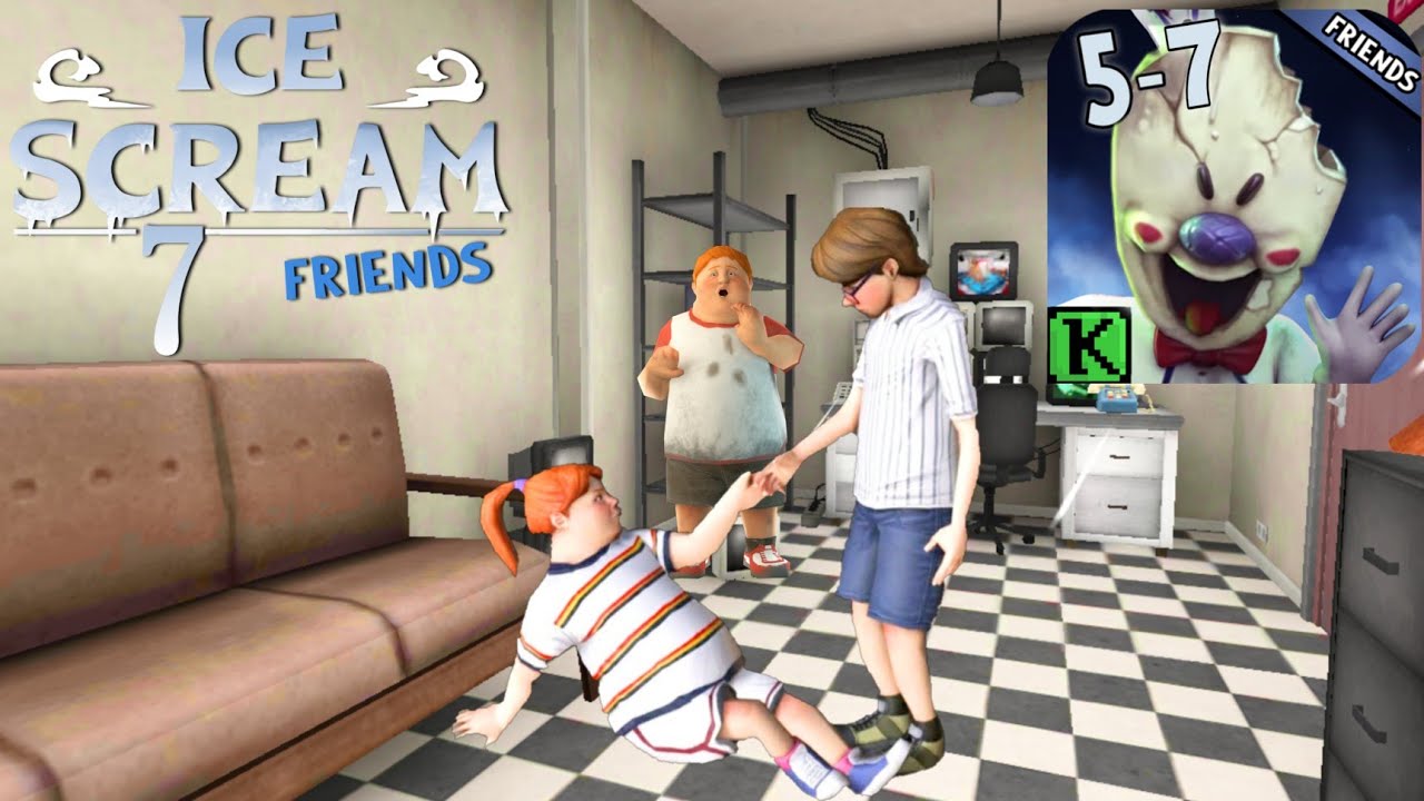 Tải game hack Ice Scream 7 Friends! MOD APK (Vô hạn đạn, bẫy/Vô hiệu địch) 1.0.4