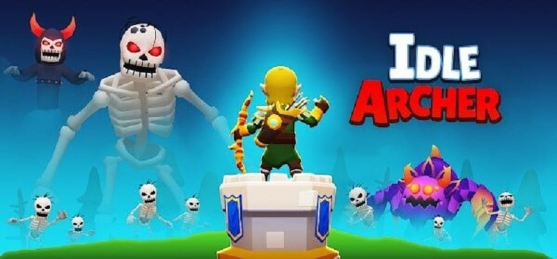 Tải game hack Idle Archer MOD APK (Menu, Bất tử/Onehit) 0.3.181