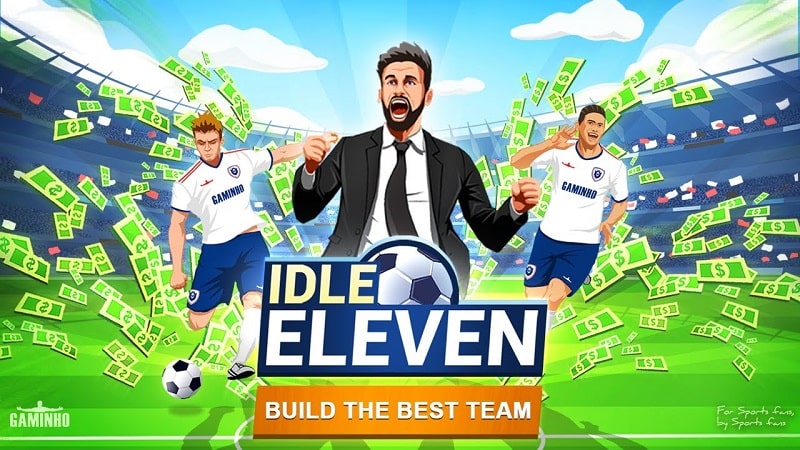 Tải game hack Idle Eleven MOD APK (Vô hạn tiền, mở khóa VIP) 1.29.2