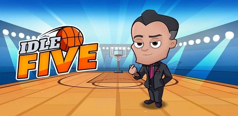 Tải game hack Idle Five Basketball Tycoon MOD APK (Menu, Tiền/Tấn công nhanh/Không hồi chiêu) 1.34.2