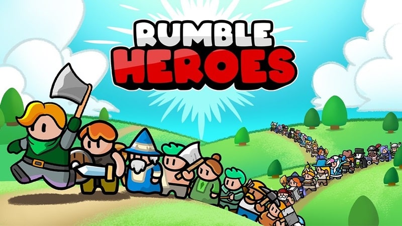 Tải game hack Idle Rumble Heroes MOD APK (Menu/Bất tử/Hệ số sát thương/Phòng thủ) 1.0.4