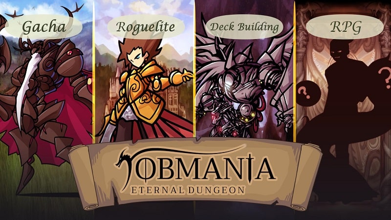 Tải game hack Jobmania Eternal Dungeon MOD APK (Menu, Hệ số sát thương, phòng thủ) 2.16.0