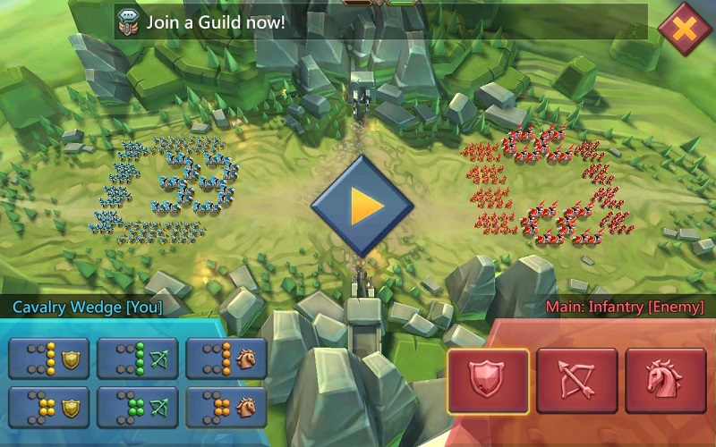 Tải game hack Lords Mobile MOD APK (Auto PVE, Mở khóa VIP) 2.116