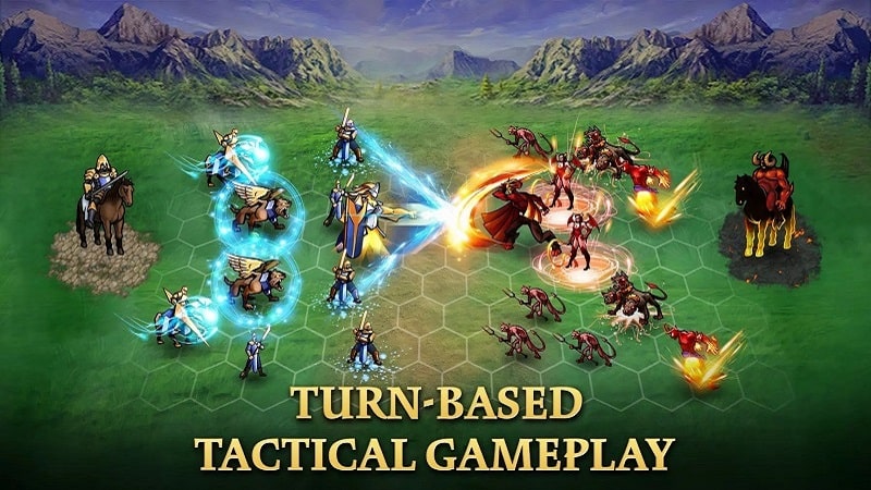 Tải game hack Magic War Legends MOD APK (Menu/Onehit/Miễn phí mua sắm) 2.2.1