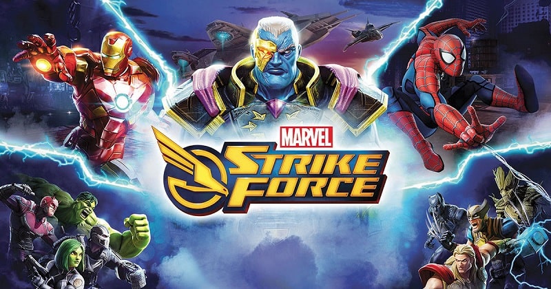 Tải game hack MARVEL Strike Force: Squad RPG MOD APK (Menu/Hệ số sát thương, phòng thủ) 7.5.2