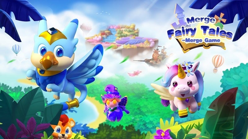 Tải game hack Merge Fairy Tales MOD APK (Vô hạn tiền) 10.3