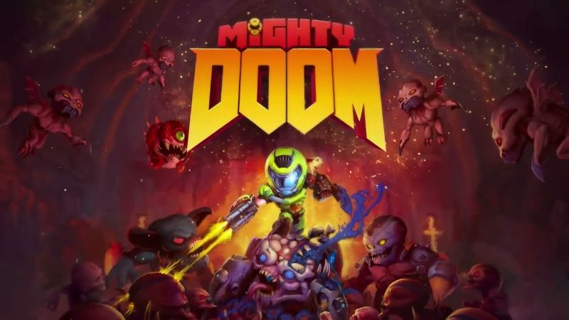 Tải game hack Mighty DOOM MOD APK (Menu, Sát thương/Phòng thủ cao/Bất tử) 1.8.0