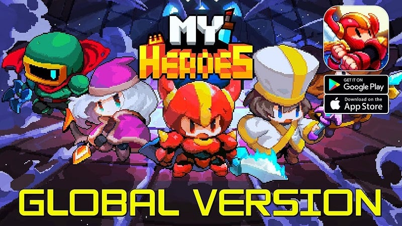 Tải game hack My Heroes: Dungeon Raid MOD APK (Menu/Hệ số sát thương, phòng thủ) 18.68.0