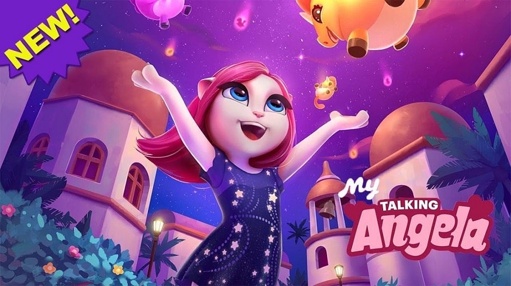 Tải game hack My Talking Angela MOD APK (Vô hạn tiền) 6.8.1.5008