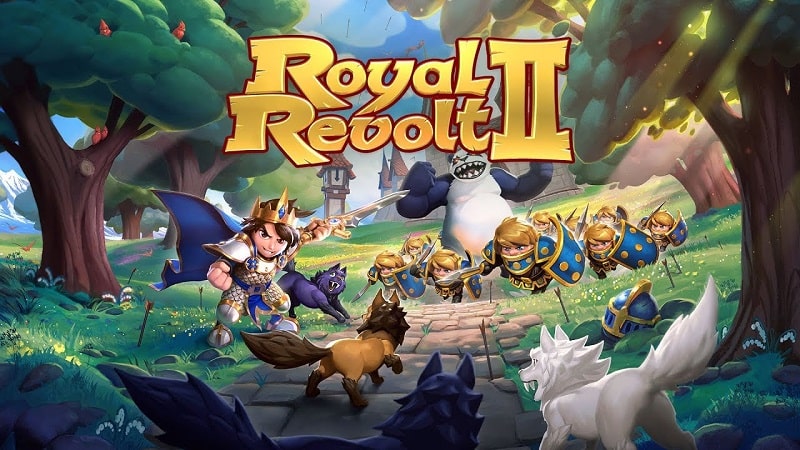 Tải game hack Royal Revolt 2 MOD APK (Menu, Bất tử/Vô hiệu kẻ địch) 9.4.0