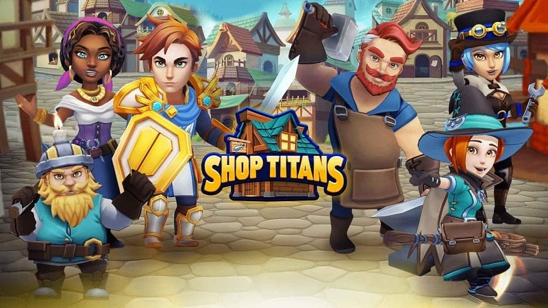 Tải game hack Shop Titans APK 15.0.0