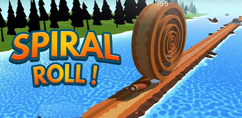 Tải game hack Spiral Roll MOD APK (Unlimited coins/Unlocked Booster) 1.20.3