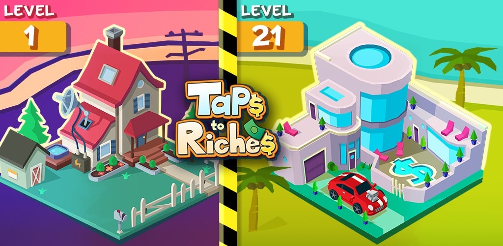 Tải game hack Taps to Riches MOD APK (Vô hạn tiền) 2.92