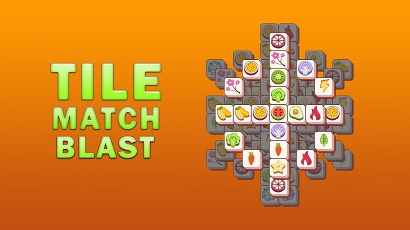 Tải game hack Tile Match Blast MOD APK (Vô hạn Boosters) 0.4.0