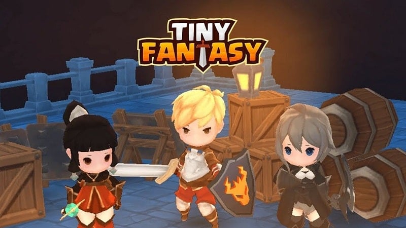 Tải game hack Tiny Fantasy MOD APK (Menu, Vô hạn tiền/Kỹ năng/Vô hiệu kẻ địch) 0.424