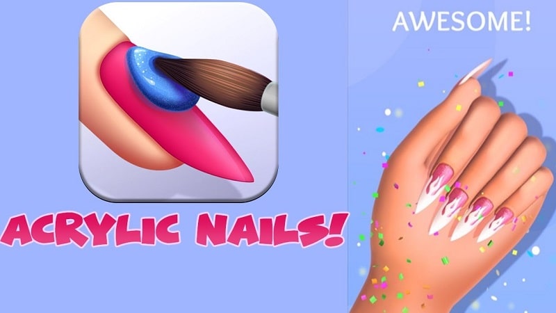 Tải game hack Acrylic Nails MOD APK (Vô hạn tiền) 2.1.1.0