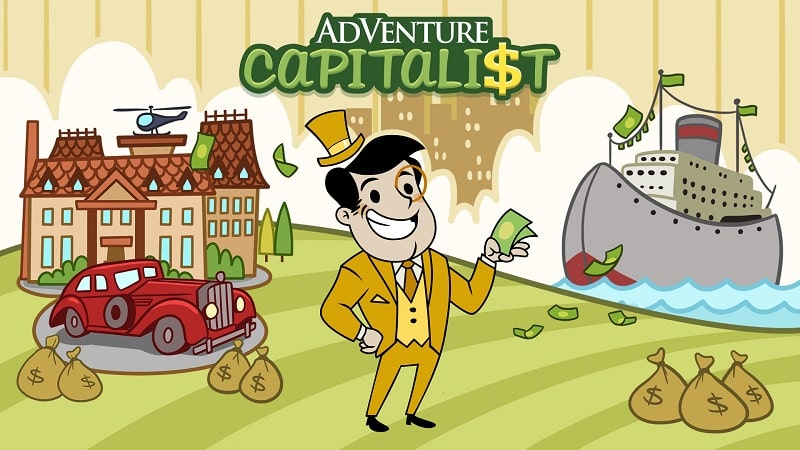 Tải game hack AdVenture Capitalist MOD APK (Vô hạn tiền, vé) 8.22.0