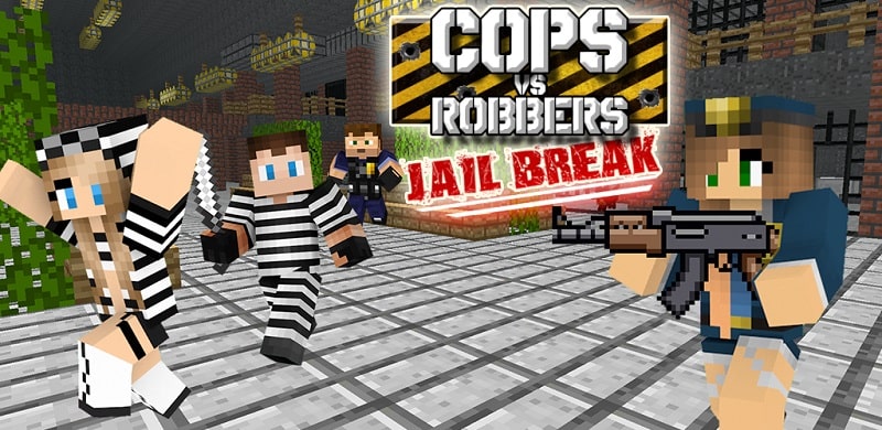 Tải game hack Cops Vs Robbers MOD APK (Vô hạn tiền/Bất tử, vô hiệu kẻ địch) 1.136