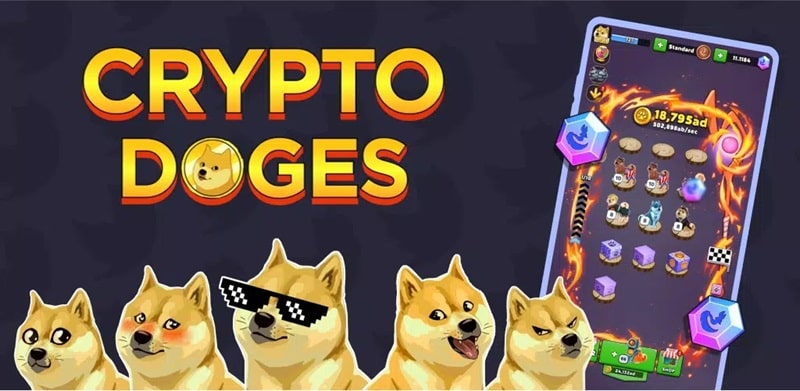 Tải game hack Crypto DOGE MOD APK (Tăng tốc chó) 1.7.0