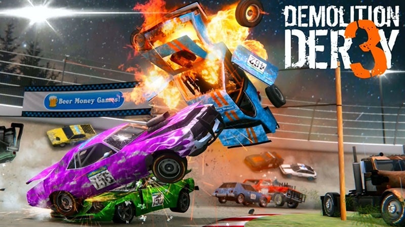 Tải game hack Demolition Derby 3 MOD APK (Vô hạn tiền) 1.1.109