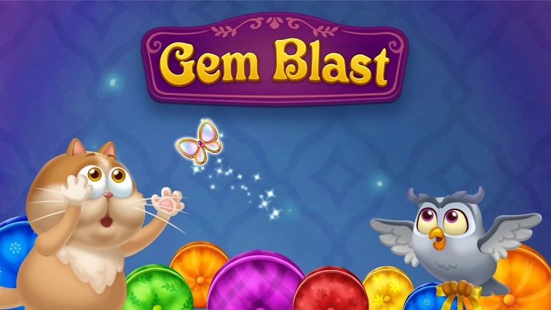 Tải game hack Gem Blast MOD APK (Vô hạn tiền) 23.1117.00