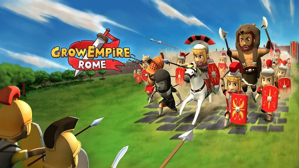 Tải game hack Grow Empire: Rome MOD APK (Menu, Vô hạn tiền/Kinh nghiệm/Max level) 1.37.2