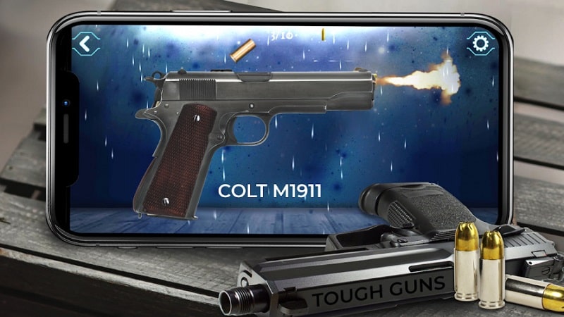 Tải game hack Gun Sounds: Gun Simulator MOD APK (Menu/Mở khóa vũ khí) 309