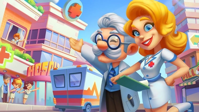 Tải game hack Happy Hospital MOD APK (Vô hạn tiền) 1.0.24