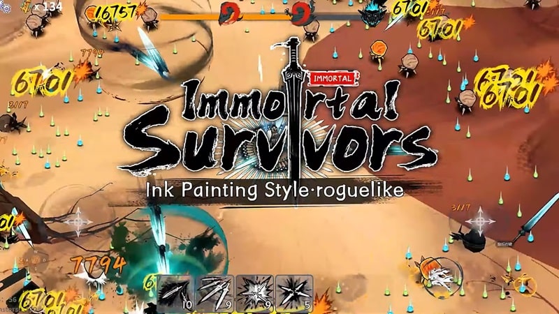 Tải game hack Immortal Survivors MOD APK (Menu, Hệ số Sát thương/Kinh nghiệm) 0.8.6