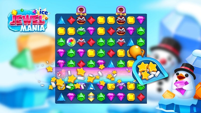 Tải game hack Jewel Ice Mania MOD APK (Auto thắng) 23.1205.00