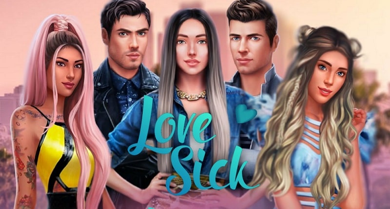 Tải game hack Love Sick MOD APK (Mua sắm miễn phí) 1.109.0