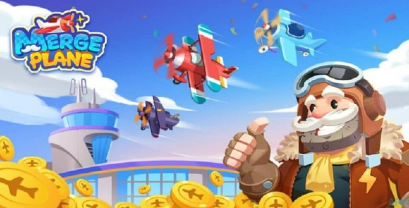 Tải game hack Merge Planes Empire MOD APK (Mua sắm miễn phí) 1.4.56