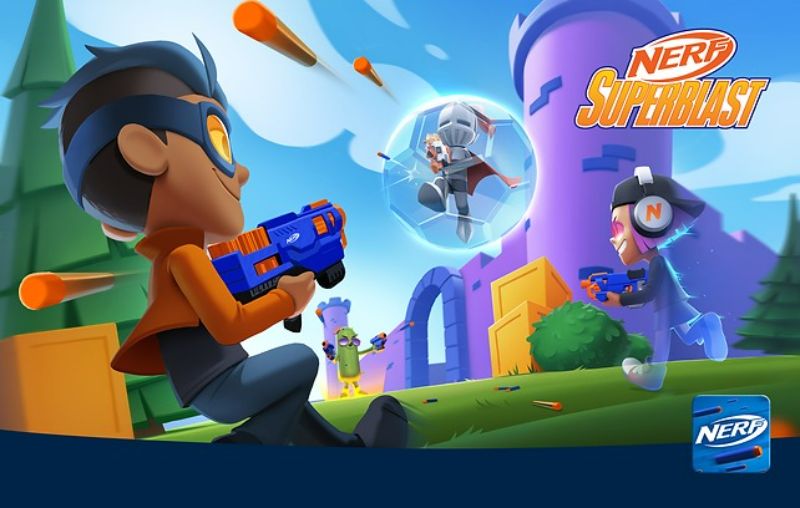 Tải game hack NERF: Superblast MOD APK (Menu, Vô hạn đạn, không nạp đạn, không giật) 1.11.0