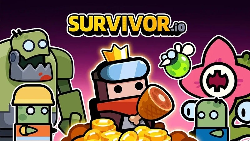 Tải game hack Survivor.io MOD APK (Menu, Phòng thủ/Đạn/XP) 2.3.3