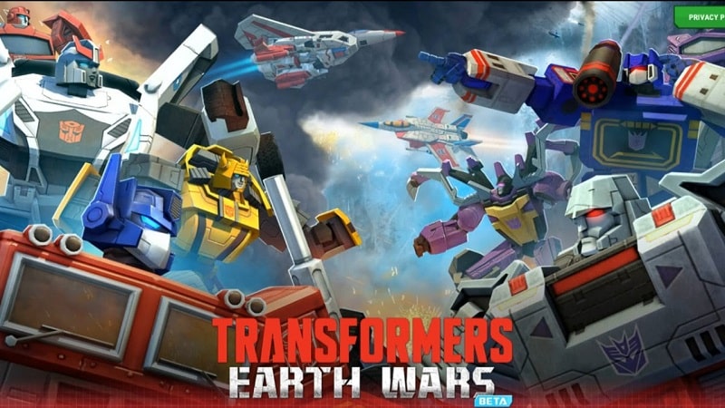 Tải game hack TRANSFORMERS: Earth Wars MOD APK (Menu, Bất tử/Hệ số sát thương) 21.3.0.2247