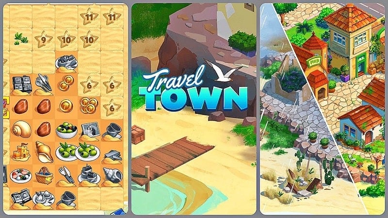 Tải game hack Travel Town MOD APK (Vô hạn tiền, năng lượng) 2.12.412