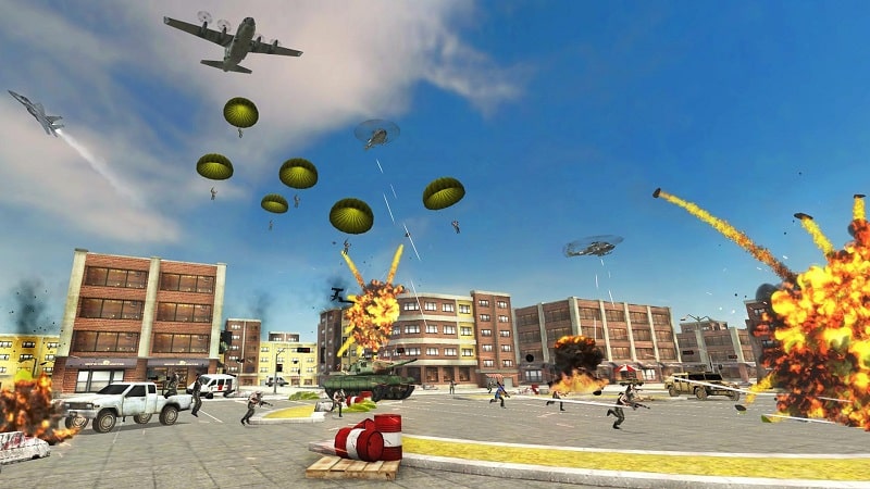 Tải game hack World War: Fight For Freedom MOD APK (Onehit/Nạp đạn nhanh/Vô hạn hỗ trợ) 0.1.8.2